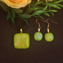 Load image into Gallery viewer, Stunning Dichroic Fused Glass Jewelry Gift Mothers day