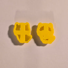 Load image into Gallery viewer, Llama Polymer Clay Cutter Set 3d printed in PLA #claycutter #claytools #diyearrings