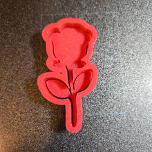 Load image into Gallery viewer, Rose Cookie Cutter Stamp Set 3d printed Petg #cookiecutter