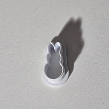 Load image into Gallery viewer, Set of 2 Bunny Rabbit Clay cutters 3d printed
