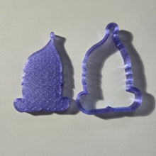 Load image into Gallery viewer, Sitting Gnome #21 cookie cutter 3d printed