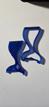 Load image into Gallery viewer, Mermaid's Tail Cookie Cutter Set with cutter and stamp