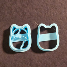 Load image into Gallery viewer, Cute Kitty Clay Earring Cutters