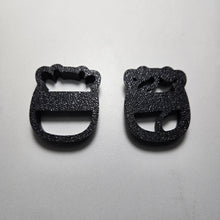 Load image into Gallery viewer, 3d Printed Set of 2 Cute Cow Polymer Clay Earring Cutters #claycutter #cow #polymerclaytool #bambua1