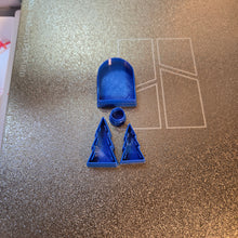 Load image into Gallery viewer, Forest Earring Cutter Set for Polymer Clay #tree #3dprinted #polymerclaycutters #diyearrings