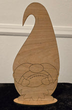 Load image into Gallery viewer, Football Gnome with stand SVG, AI, DXF, JPG files, Digital download, paint by line, DIY project