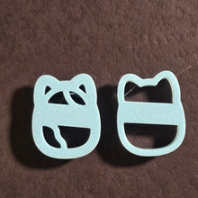 Load image into Gallery viewer, Cute Kitty Clay Earring Cutters