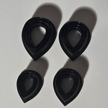 Load image into Gallery viewer, Clay Cutters Set Imprint Dangle Drop Earring Cutters 3d printed, #claycutter #polymerclaytools