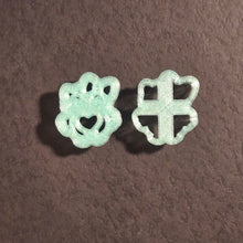 Load image into Gallery viewer, Owl with Heart and Bow Polymer Clay Earring Cutter Set 3d printed in PetG
