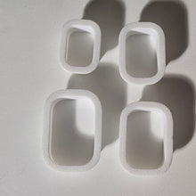 Load image into Gallery viewer, Rounded Rectangle Polymer Clay Earring Cutter Set