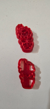 Load image into Gallery viewer, Happy Flower Cutter and Stamp set. 3d printed in PetG filament
