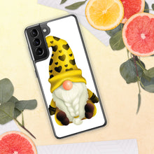 Load image into Gallery viewer, Cute Gnome Samsung Phone Case, yellow gnome with hearts phone case, gnome, tomte, Samsung Galaxy S phone case gonk,
