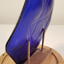 Load image into Gallery viewer, Seder Plate, Passover Seder plate, Jewish, religious, symbolic, grateful, fused glass, functional art