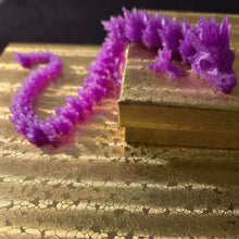 Load image into Gallery viewer, Purple glitter articulated dragon 3d print
