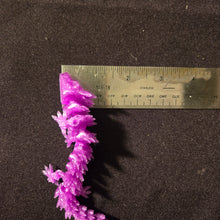 Load image into Gallery viewer, Purple glitter articulated dragon 3d print
