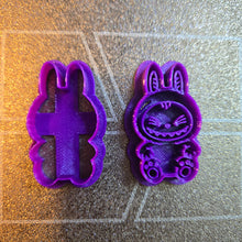 Load image into Gallery viewer, 3d Printed Labubu Polymer Clay Cutter Set
