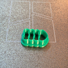 Load image into Gallery viewer, Stacked heart clay cutter 3d printed polymer clay tools
